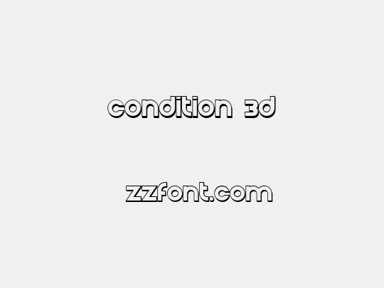 Condition 3D