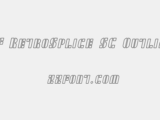 SF RetroSplice SC Outline