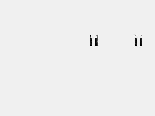 CF Letterpress Type Two PERSO