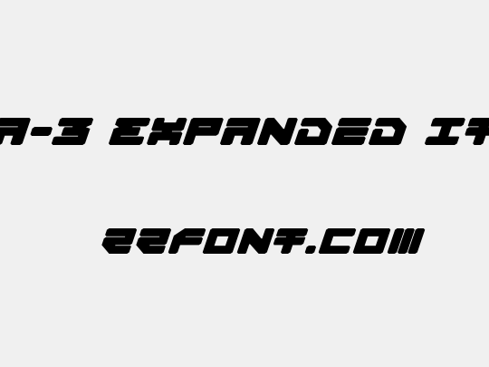 Omega-3 Expanded Italic