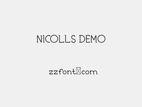 NICOLLS DEMO