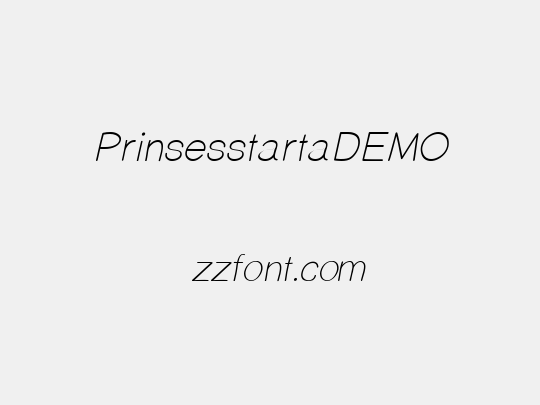 PrinsesstartaDEMO
