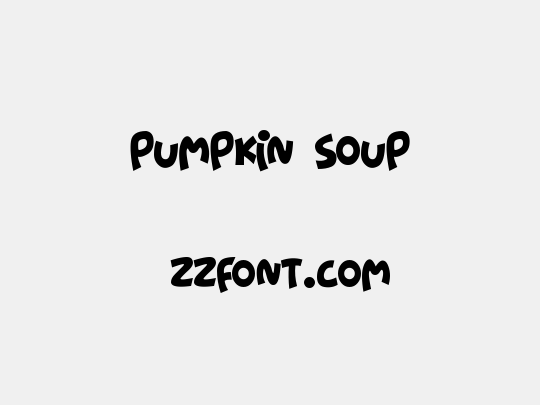 Pumpkin Soup