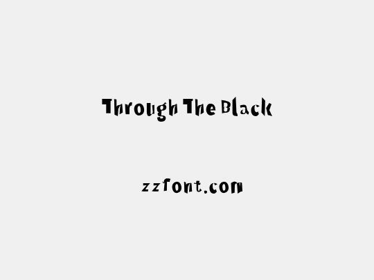Through The Black