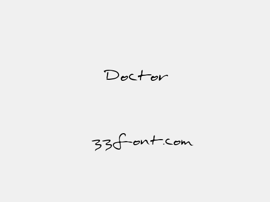 Doctor