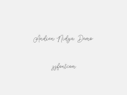 Andien Nidya Demo