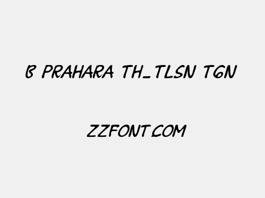 B Prahara TH_Tlsn Tgn