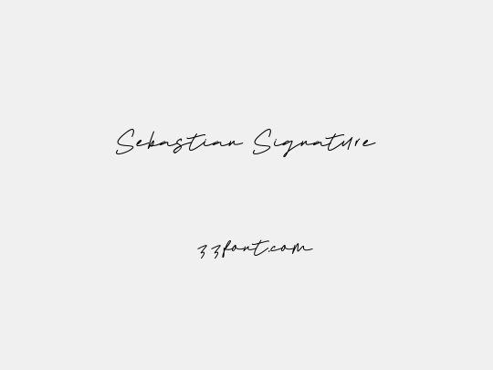 Sebastian Signature
