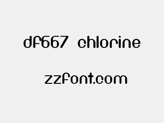 DF667  Chlorine