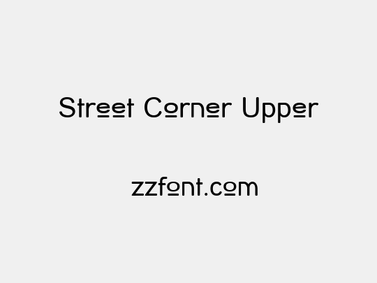 Street Corner Upper