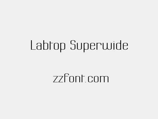 Labtop Superwide