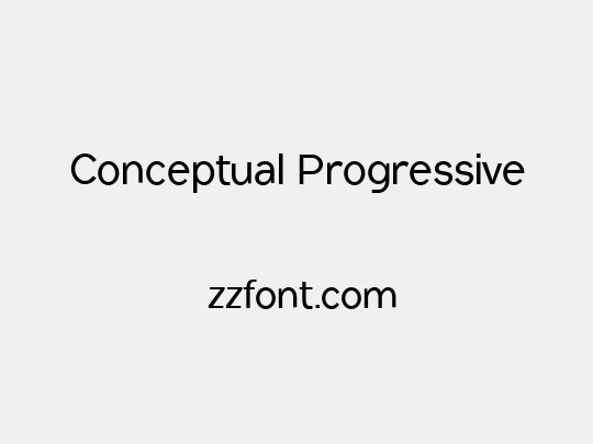 Conceptual Progressive