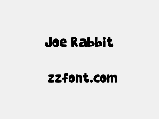 Joe Rabbit