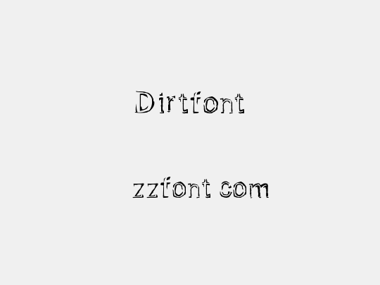 Dirtfont