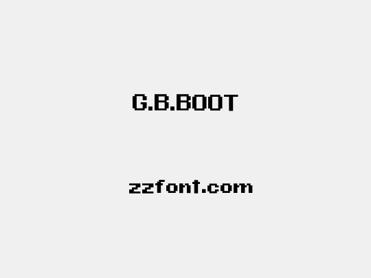 G.B.BOOT