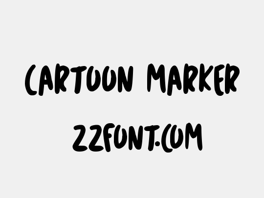 Cartoon Marker