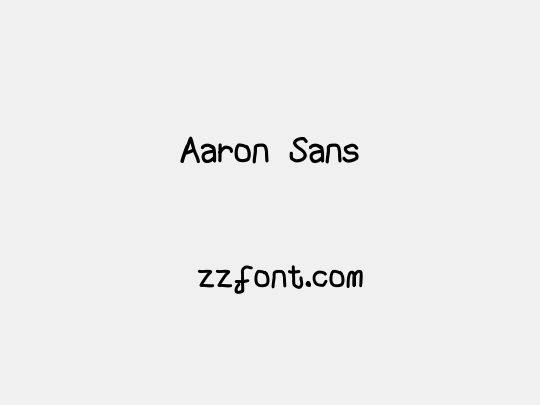 Aaron Sans