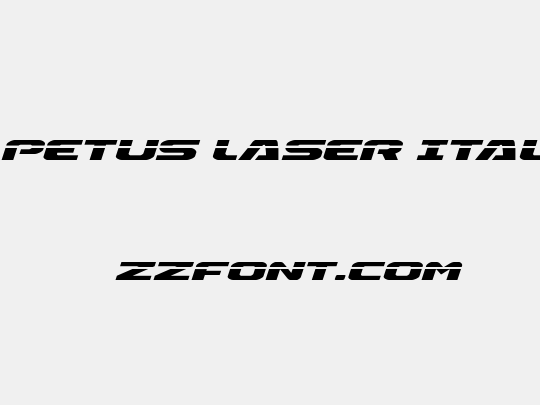 Iapetus Laser Italic