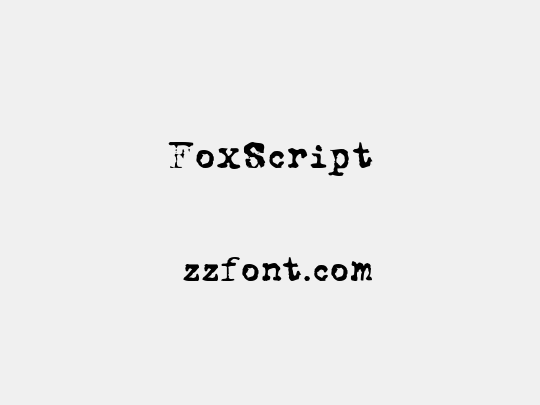 FoxScript