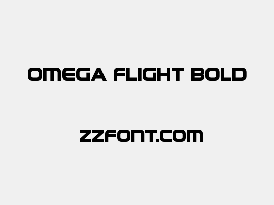 Omega Flight Bold