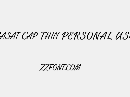 Casat Cap Thin PERSONAL USE