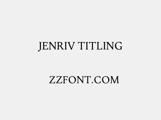 Jenriv Titling