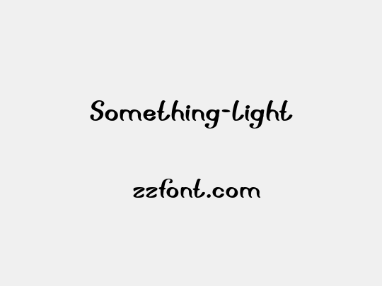 Something-Light