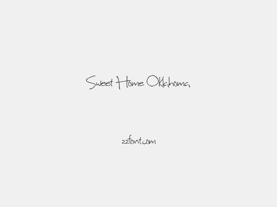 Sweet Home Oklahoma