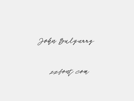 John Bulgarry