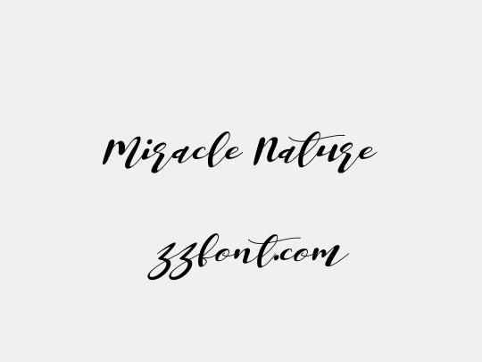 Miracle Nature