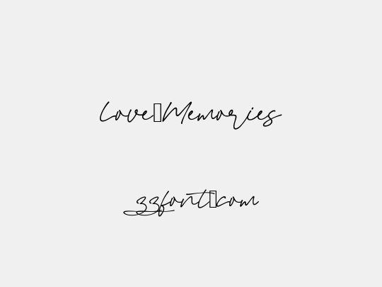 Love_Memories