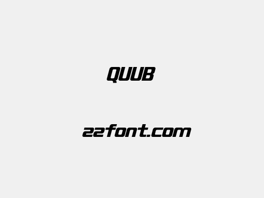 QUUB