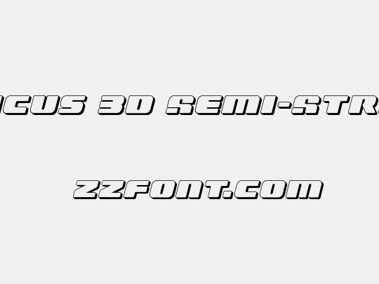Capricus 3D Semi-Straight