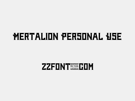 Mertalion Personal Use