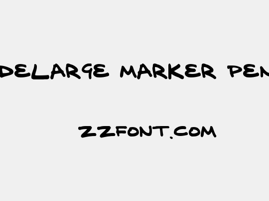 delarge marker pen