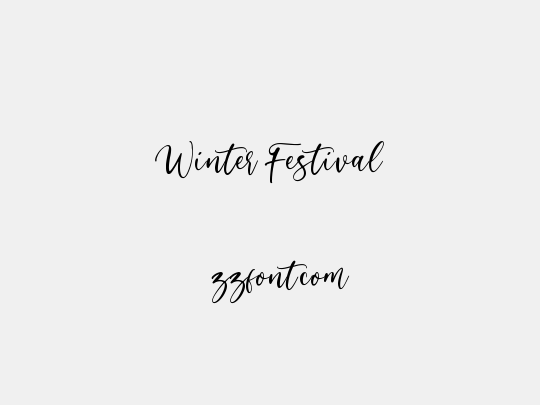 Winter Festival