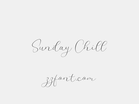 Sunday Chill