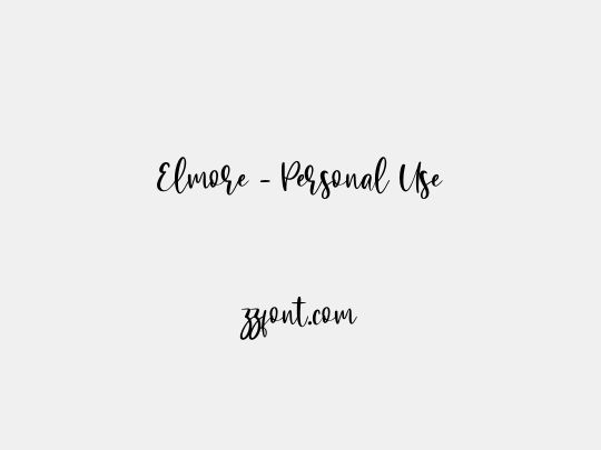 Elmore - Personal Use