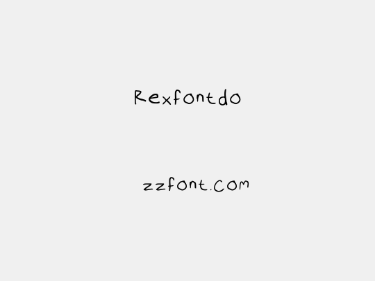 Rexfontdo