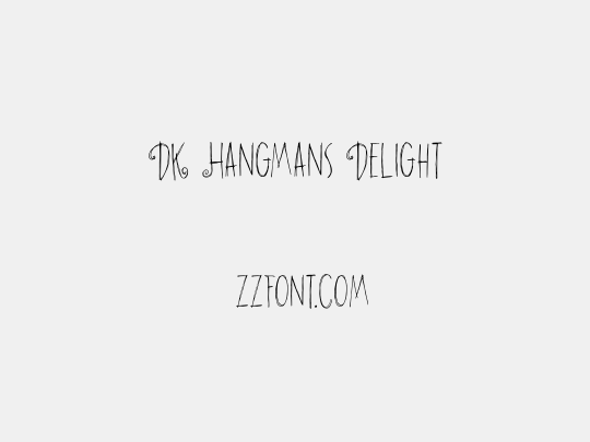 DK Hangmans Delight