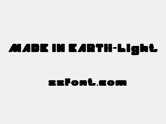 MADE IN EARTH-Light