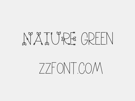 NATURE green