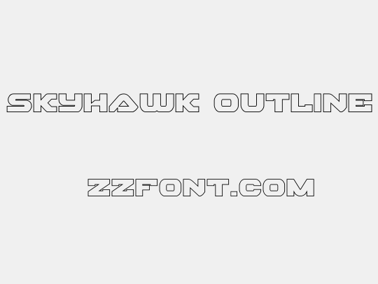 Skyhawk Outline