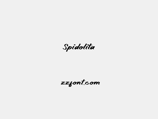 Spidolita