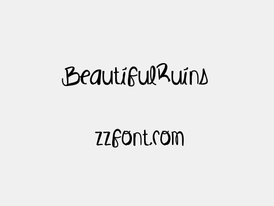BeautifulRuins