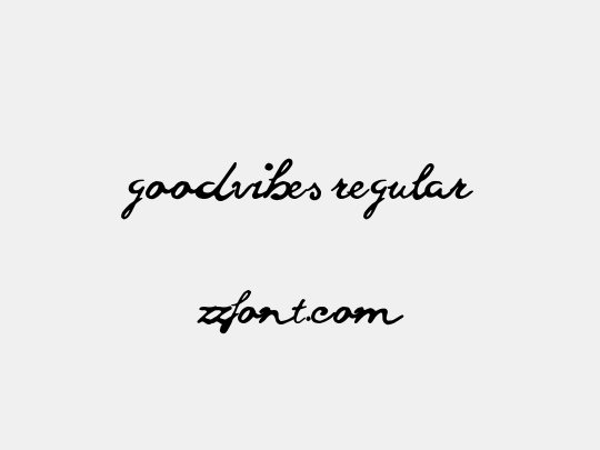 goodvibes regular