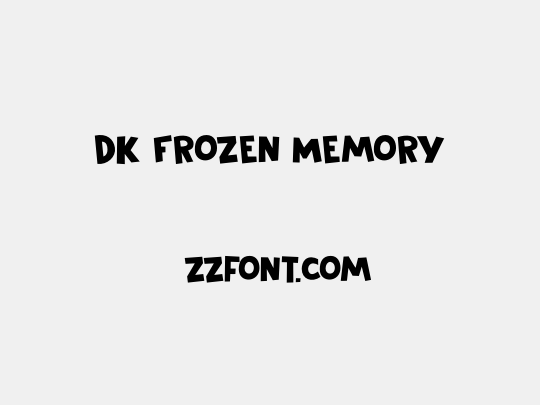 DK Frozen Memory