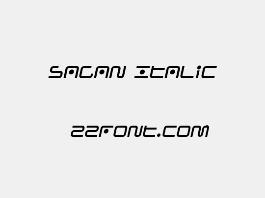 Sagan Italic