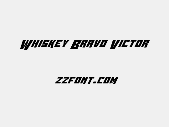Whiskey Bravo Victor