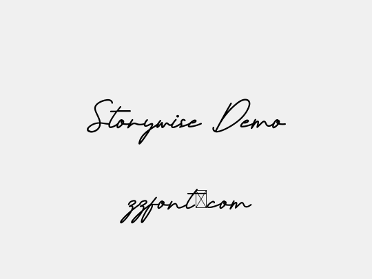 Storywise Demo